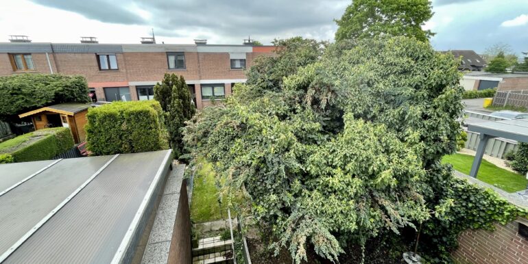 Ausblick in den Garten